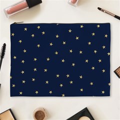 Navy/gold Stars Cosmetic Bag (xl) by Colorfulart23