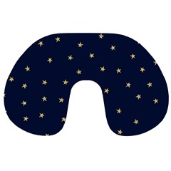 Navy/gold Stars Travel Neck Pillows by Colorfulart23