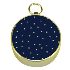 Navy/gold Stars Gold Compasses by Colorfulart23