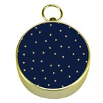 Navy/Gold Stars Gold Compasses Front