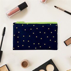 Navy/gold Stars Cosmetic Bag (xs) by Colorfulart23