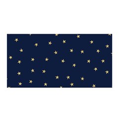 Navy/gold Stars Satin Wrap