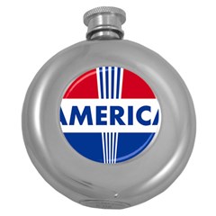 America 1769750 1280 Round Hip Flask (5 Oz)