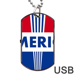 America 1769750 1280 Dog Tag Usb Flash (one Side)