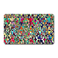 Psychedelic Background Magnet (rectangular) by Colorfulart23