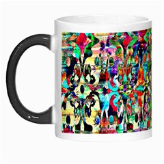 Psychedelic Background Morph Mugs by Colorfulart23