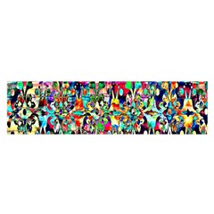 Psychedelic Background Satin Scarf (oblong) by Colorfulart23