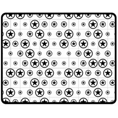 Army Stars Double Sided Fleece Blanket (medium)  by linceazul