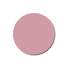 Kisspattern 01 Rubber Coaster (round) 