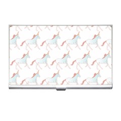 Unicorn Pattern Business Card Holders by paulaoliveiradesign