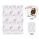 Unicorn Pattern Playing Card Back