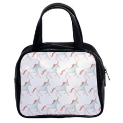 Unicorn Pattern Classic Handbags (2 Sides)