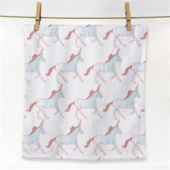 Unicorn Pattern Face Towel