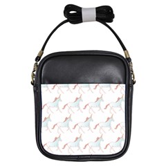 Unicorn Pattern Girls Sling Bags