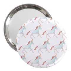 Unicorn Pattern 3  Handbag Mirrors by paulaoliveiradesign