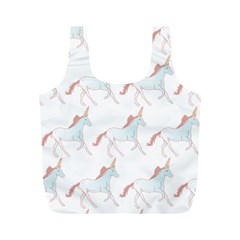 Unicorn Pattern Full Print Recycle Bags (m) 