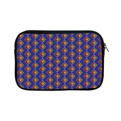 Blue Geometric Losangle Pattern Apple Ipad Mini Zipper Cases