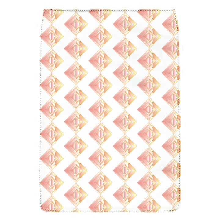 Geometric Losangle Pattern Rosy Flap Covers (S) 