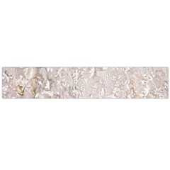 Off White Lace Pattern Flano Scarf (large)