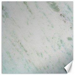 Greenish Marble Texture Pattern Canvas 16  X 16  