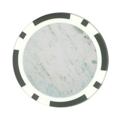 Greenish Marble Texture Pattern Poker Chip Card Guard