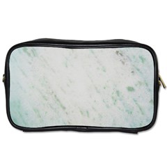 Greenish Marble Texture Pattern Toiletries Bags by paulaoliveiradesign