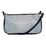 Greenish Marble Texture Pattern Shoulder Clutch Bags Front