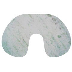 Greenish Marble Texture Pattern Travel Neck Pillows by paulaoliveiradesign