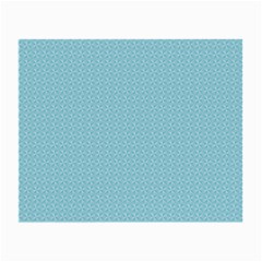 Blue Pattern Small Glasses Cloth (2-side)