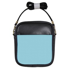 Blue Pattern Girls Sling Bags