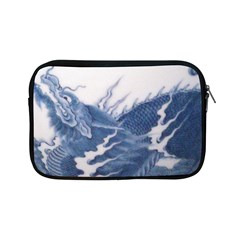 Blue Chinese Dragon Apple Ipad Mini Zipper Cases by paulaoliveiradesign