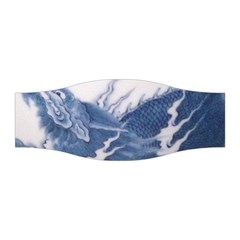 Blue Chinese Dragon Stretchable Headband