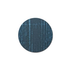 Blue Sparkly Sequin Texture Golf Ball Marker (4 Pack) by paulaoliveiradesign