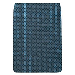 Blue Sparkly Sequin Texture Flap Covers (s)  by paulaoliveiradesign