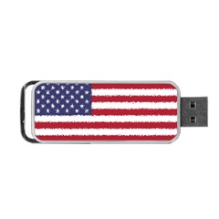 Flag Of The United States America Portable Usb Flash (two Sides)