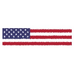 Flag Of The United States America Satin Scarf (oblong)