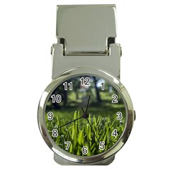 Green Grass Field Money Clip Watches by paulaoliveiradesign