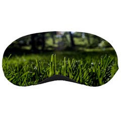 Green Grass Field Sleeping Masks by paulaoliveiradesign