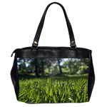 Green Grass Field Office Handbags (2 Sides)  Back