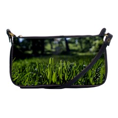 Green Grass Field Shoulder Clutch Bags by paulaoliveiradesign