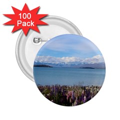 Lake Tekapo New Zealand Landscape Photography 2.25  Buttons (100 pack) 