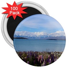 Lake Tekapo New Zealand Landscape Photography 3  Magnets (100 pack)