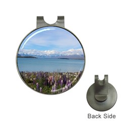 Lake Tekapo New Zealand Landscape Photography Hat Clips with Golf Markers