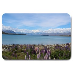 Lake Tekapo New Zealand Landscape Photography Large Doormat 