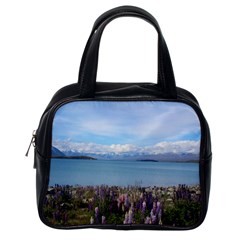 Lake Tekapo New Zealand Landscape Photography Classic Handbags (One Side)