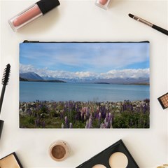 Lake Tekapo New Zealand Landscape Photography Cosmetic Bag (Large) 