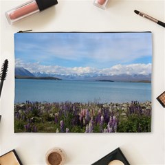 Lake Tekapo New Zealand Landscape Photography Cosmetic Bag (XL)