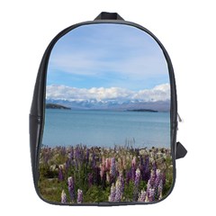 Lake Tekapo New Zealand Landscape Photography School Bags(large)  by paulaoliveiradesign