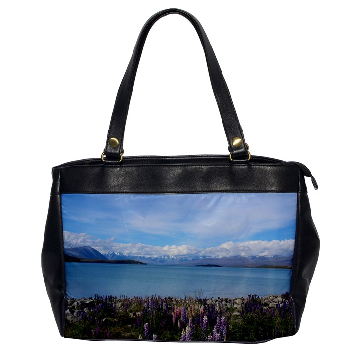 Lake Tekapo New Zealand Landscape Photography Office Handbags