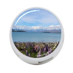 Lake Tekapo New Zealand Landscape Photography 4-port Usb Hub (one Side)